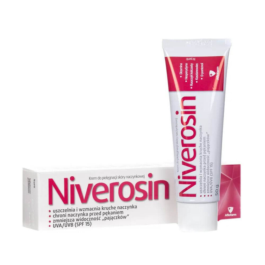 Niverosin, crème pour le soin de la peau vasculaire, 50 g