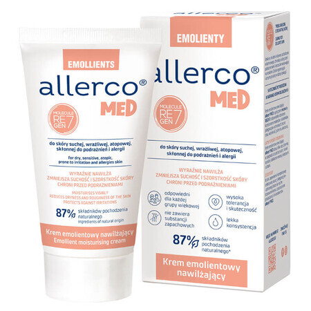 Allerco Emolients, crema hidratante emoliente, 75 ml