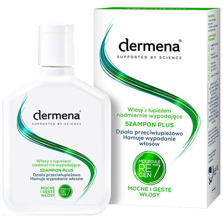 Dermena Hair Care Plus, champú anticaspa, 200 ml