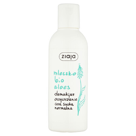 Ziaja Bio Aloes (Aloe), cleansing milk, 200 ml