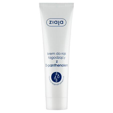 Ziaja, crema de manos calmante con D-pantenol, 100 ml