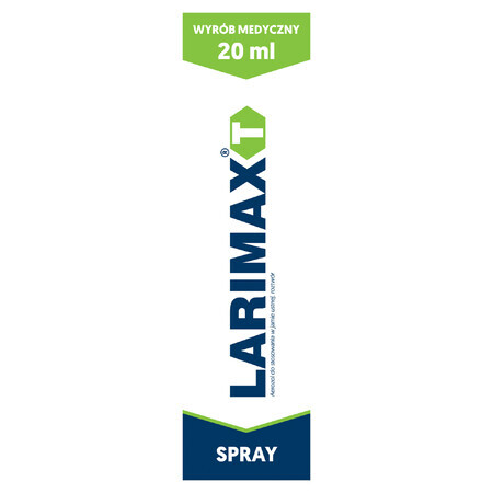 Larimax T, spray para la garganta, 20 ml