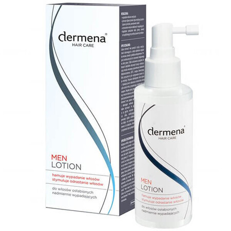 Dermena Men, lotion that inhibits hair loss and stimulates hair growth, 150 ml