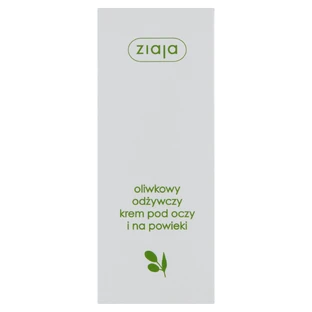 Ziaja Oliwkowa, crema nutritiva para ojos y párpados, 15 ml