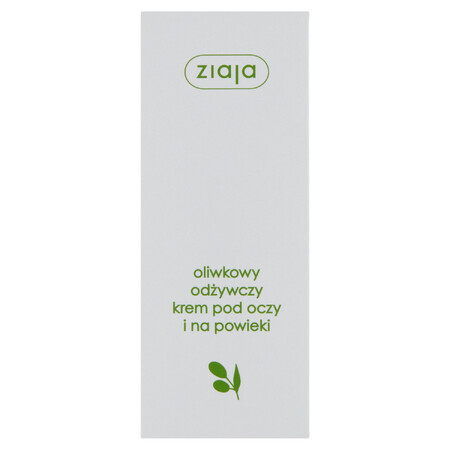 Ziaja Oliwkowa, Nourishing cream for eyes and eyelids, 15 ml