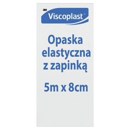 Venda elástica Viscoplast, 5 m x 8 cm, 1 pieza