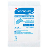 Viscoplast, sterile gauze pads, 17 threads, 8 layers, 5 cm x 5 cm, 3 pieces