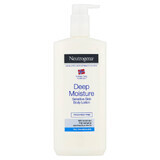 Neutrogena Fórmula Noruega, loción corporal profundamente hidratante, piel seca y sensible, 400 ml