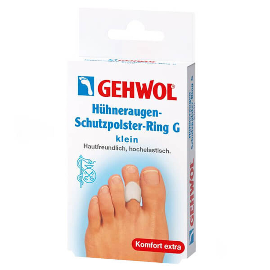 Gehwol Huhneraugen Schutzpolster-Ring G, anillo para callos de los pies, 3 piezas