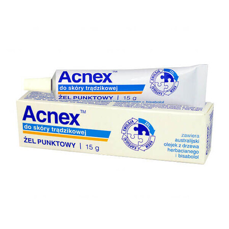 Acnex, gel para las manchas de acné, 15 g