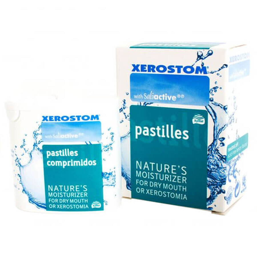 Xerostom Pastilles, lozenges for dry mouth, 30 pieces