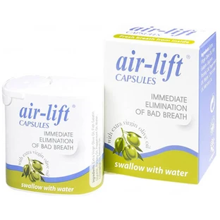 Air Lift, cápsulas de conferencia para el mal aliento, 40 unidades