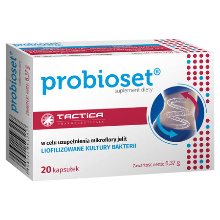 Probioset, 20 cápsulas