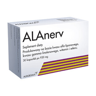 ALAnerv, 30 cápsulas