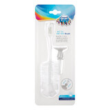 Canpol, bottle brush and teats with suction cup, 1 pc.