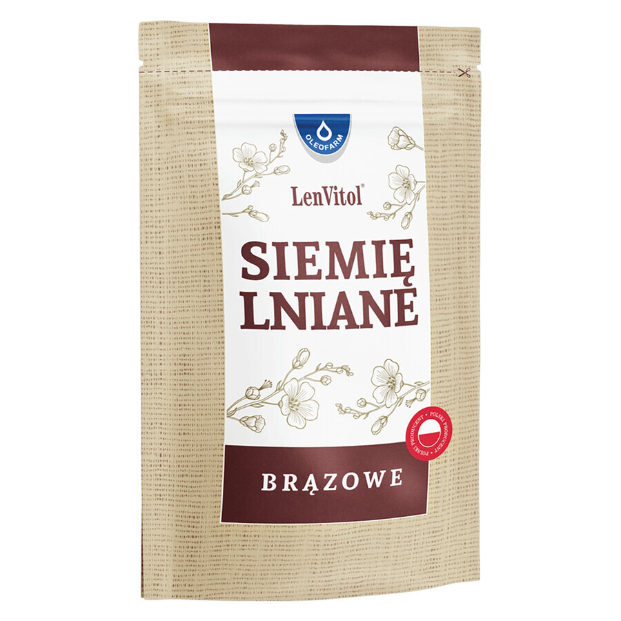 Oleofarm LenVitol, linaza marrón, 450 g