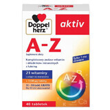 Doppelherz aktiv A-Z, 30 comprimate + 10 comprimate gratuite