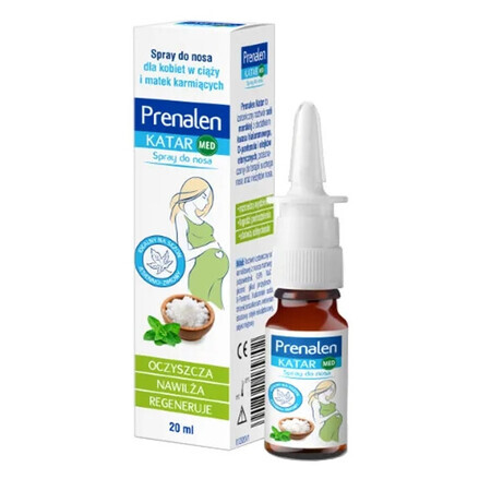 Prenalen Katar Med, spray nasal para embarazadas y madres lactantes, 20 ml