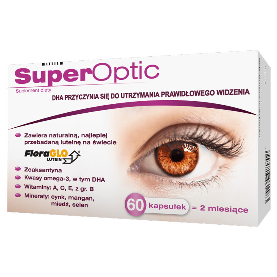 SuperOptic, 60 cápsulas flexibles