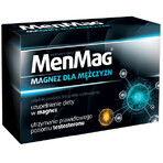 MenMag, magnesio para hombres, 30 comprimidos