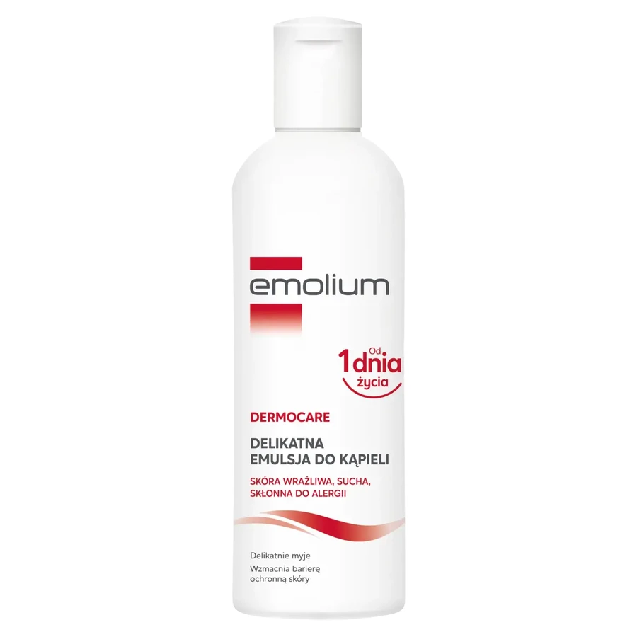 Emolium Dermocare, bath emulsion from the first day of life, 200 ml