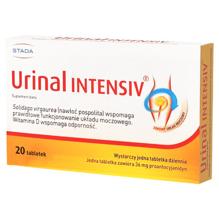 Urinal Intensiv, 20 comprimidos