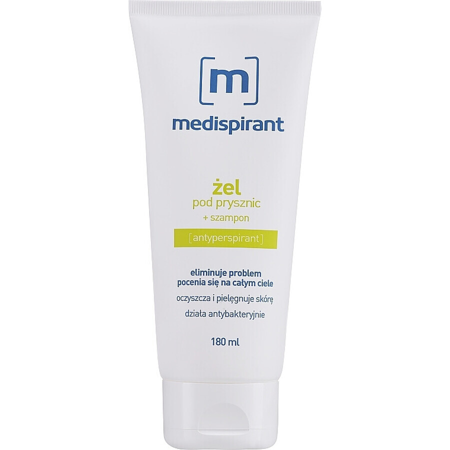 Medispirant, gel de ducha y champú 2en1, 180 ml