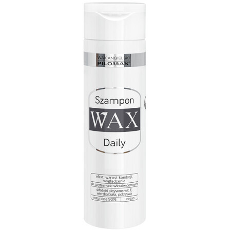 WAX Pilomax, Daily, champú para cabellos oscuros, 200 ml