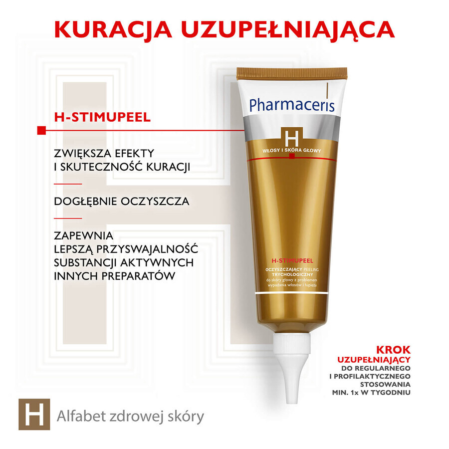 Pharmaceris H Stimupurin, champú especial para estimular el crecimiento del cabello, 250 ml