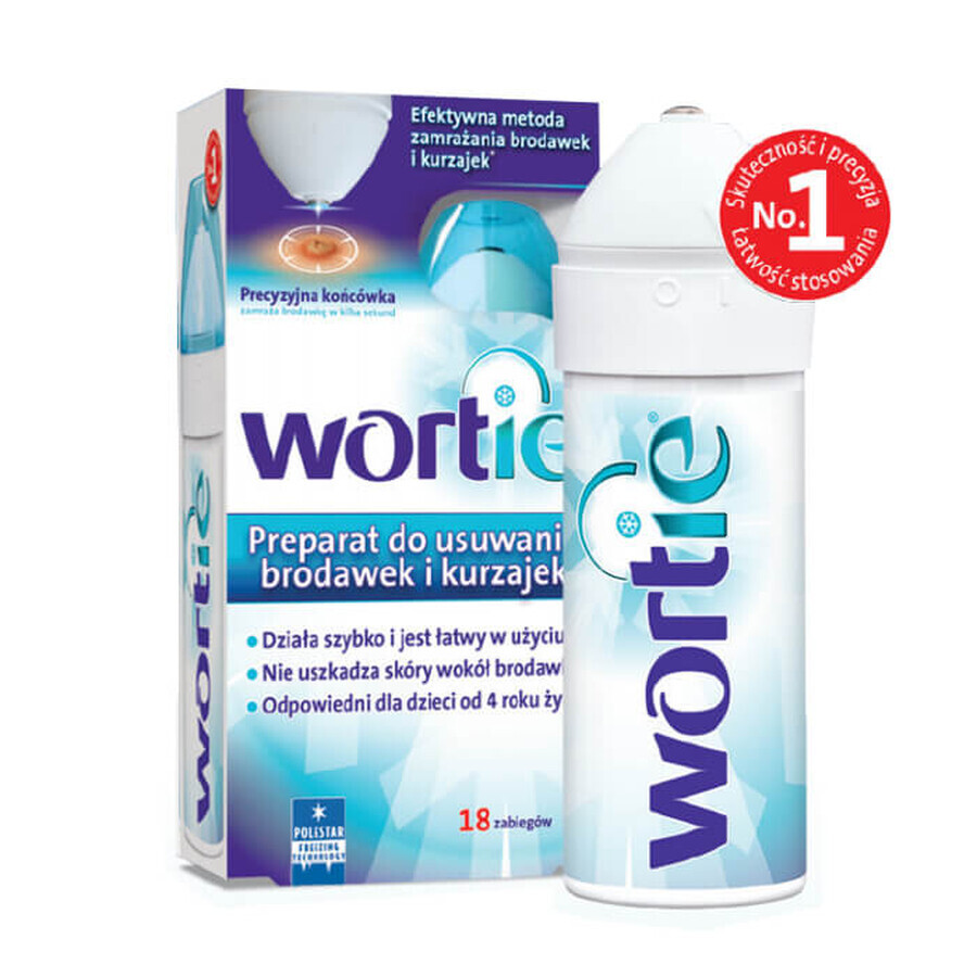 Wortie, preparado para la eliminación de verrugas, 50 ml