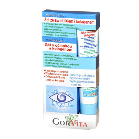 GorVita, Gel contorno de ojos eufrasia y colágeno, 20 ml