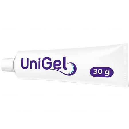 UniGel, hydrophilic gel for the treatment of superficial skin wounds, 30 g