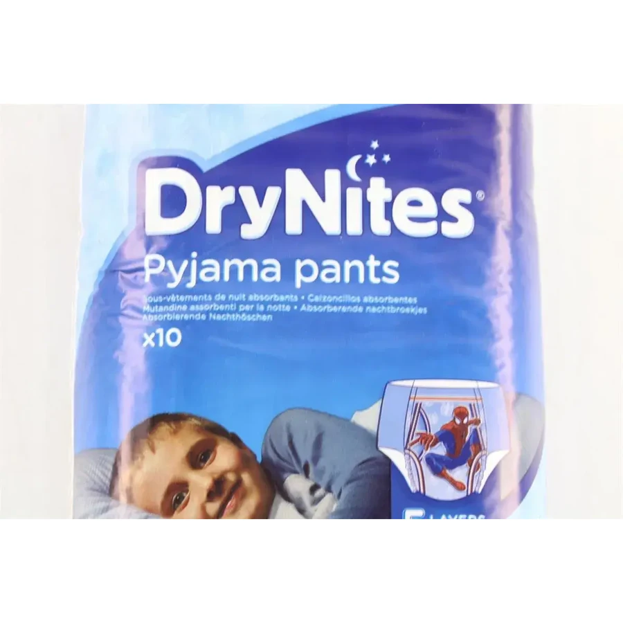 Huggies DryNites Boys, chiloți de noapte, pentru băieți, 4-7 ani, 17-30 kg, 10 bucăți