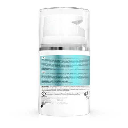 Apis Dead Sea Minerals, Optima, Cremă hidratantă activă 30+, zi și noapte, 50 ml