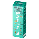 White Perła Whitening, dentifrice blanchissant, Moringa blanc et frais, 75 ml