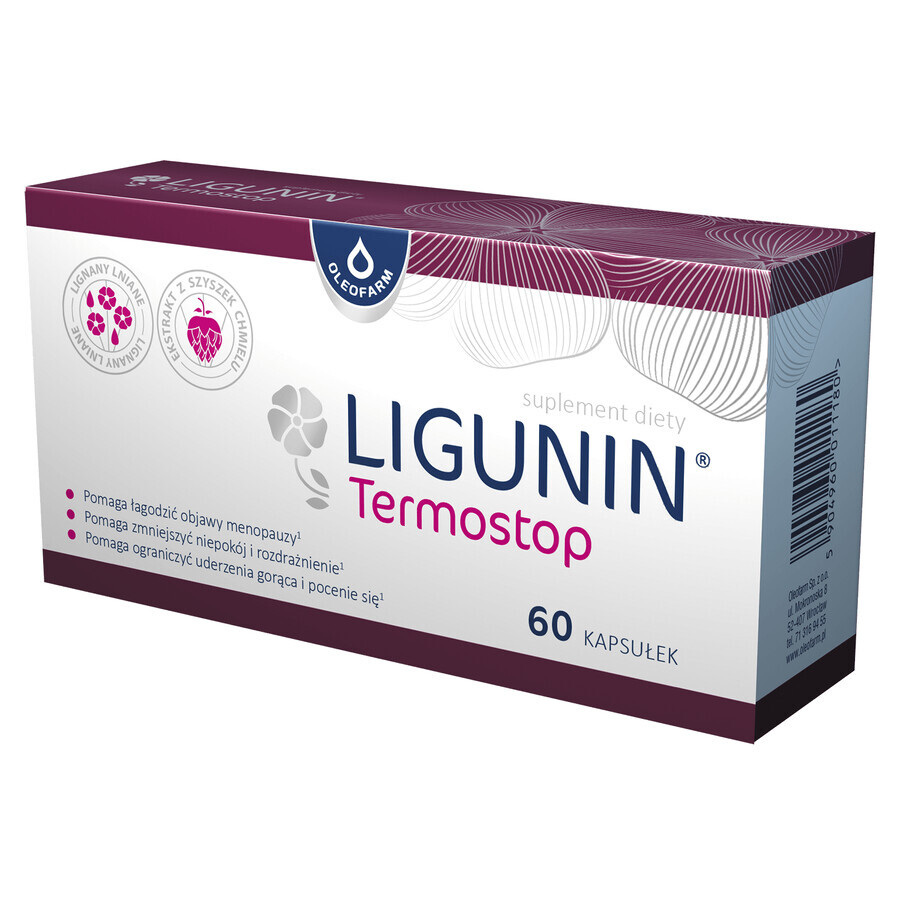 Ligunin ThermoStop, 60 cápsulas