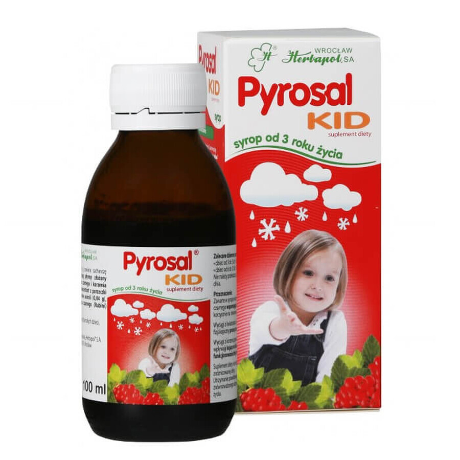 Pyrosal Kid, jarabe para niños a partir de 3 años, 100 ml