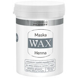 WAX Pilomax Natur Classic, Henna, mascarilla regeneradora para cabello oscuro y cuero cabelludo, 240 ml