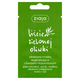 Ziaja Hoja de Olivo Verde, mascarilla regeneradora con ácido hialurónico, 7 ml