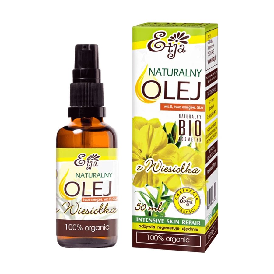Etja, huile d'onagre bio, 50 ml EMBALLAGE ENDOMMAGÉ