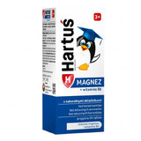 Hartuś Magnesio + Vitamina B6, jarabe para niños mayores de 3 años, 120 ml