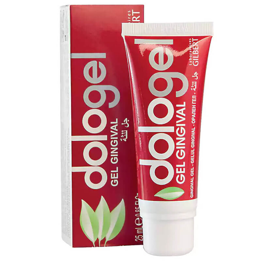 Dologel, gel de masaje para encías, 25 ml