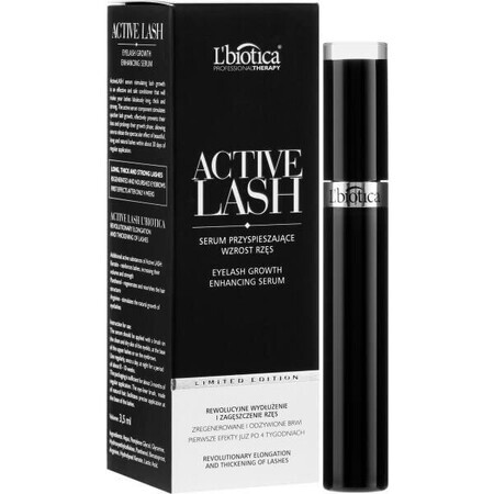 L'Biotica Active Lash, suero para el crecimiento de las pestañas, 3,5 ml