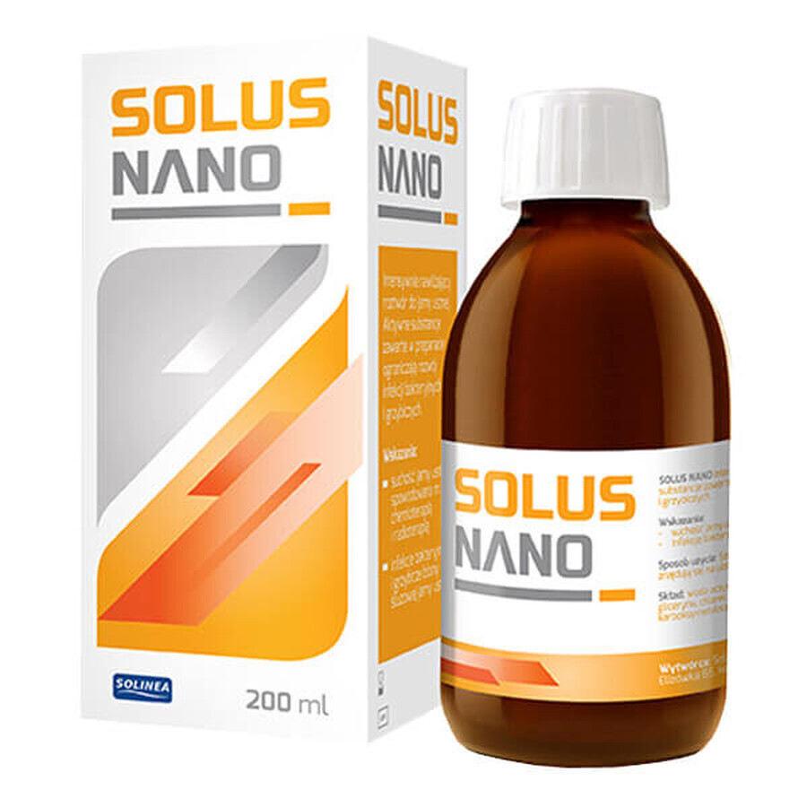 Solus Nano, solución oral hidratante, 200 ml