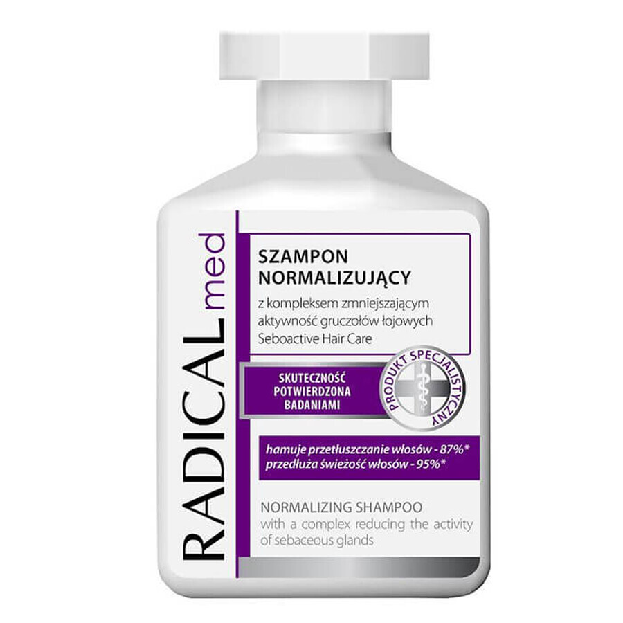 Radical Med, Normalizing shampoo for oily hair, 300 ml