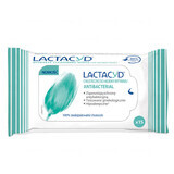 Lactacyd Antibacterial, intimate hygiene wipes, 15 pieces