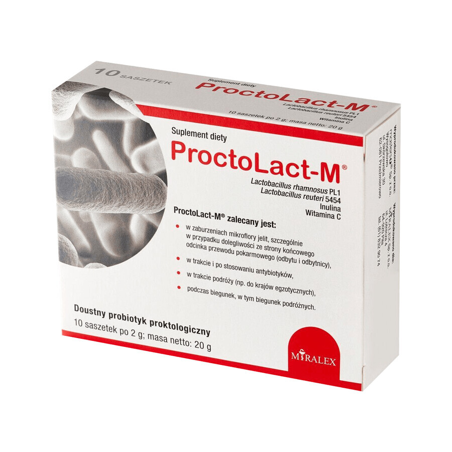 ProctoLact-M, 2 g x 10 sobres