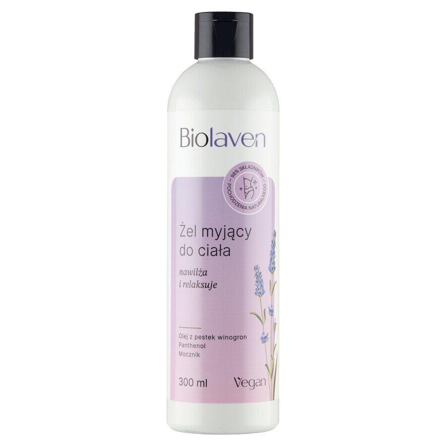 Biolaven, gel limpiador corporal, 300 ml