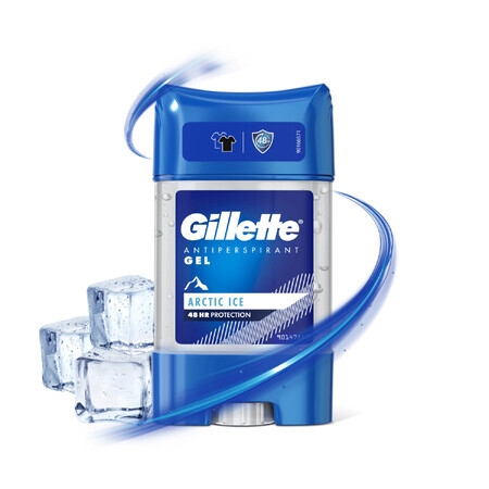 Gillette, gel antitranspirante, Arctic Ice, 70 ml