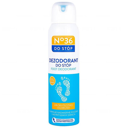 No36, desodorante para pies, 150 ml